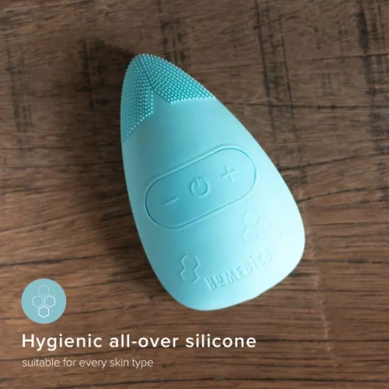 Facial cleansing brush Homedics FAC-350-EUA Honeycomb Silicon, silicone honeycomb head for gentle cleansing