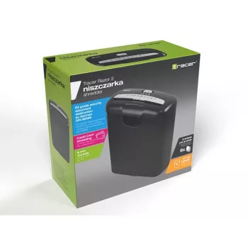 Tracer Razor 2 paper shredder Strip shredding 70 dB Black