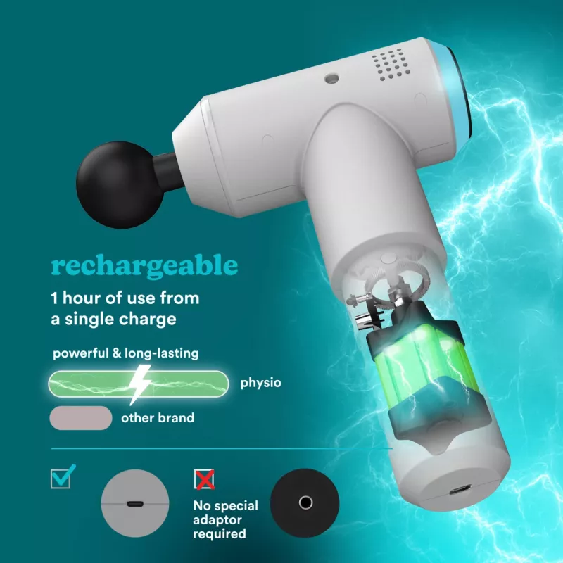 Percussion Massage Gun HoMedics PGM-150-EU — Portable Percussion Therapy Device