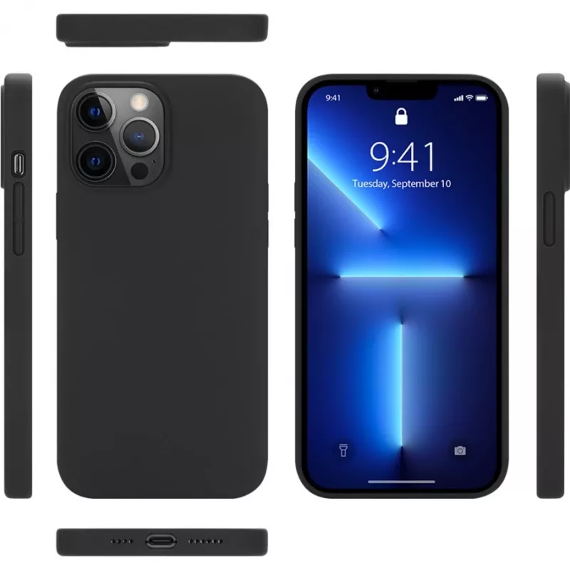 Cover nevox StyleShell Shock mobile phone case iPhone 14 Pro Max 17 cm Black