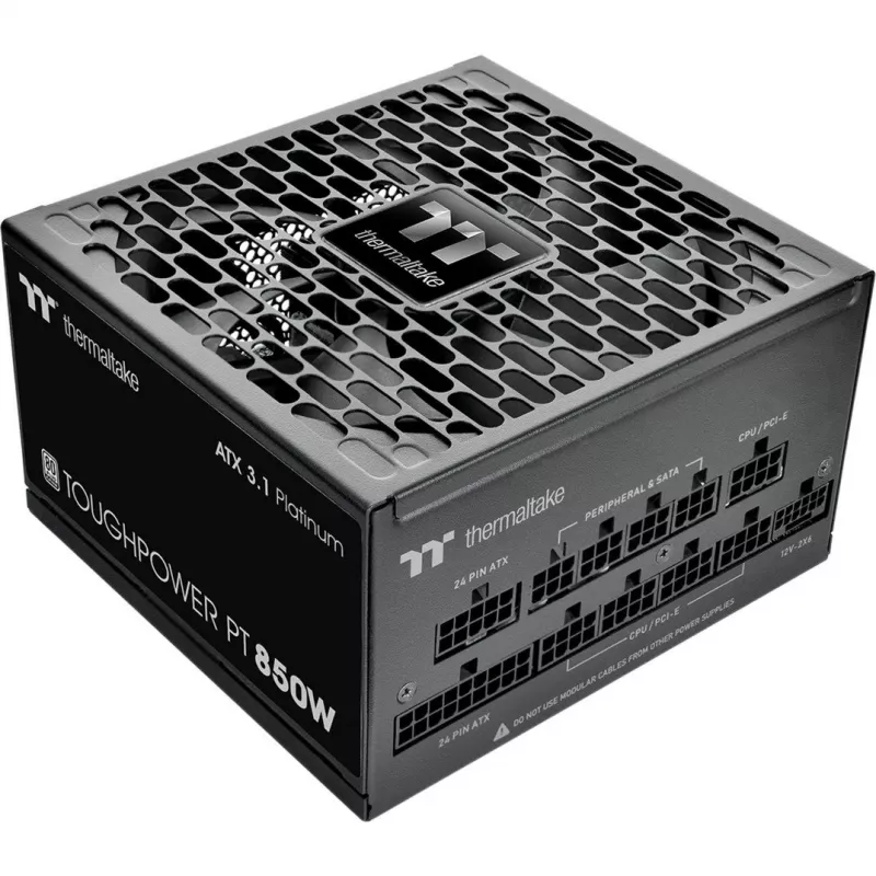 Power supply Thermaltake Toughpower PT 850W 80 Plus Gold, model PS-TPP-0850FNFAPE-1