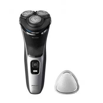 Electric shaver Philips 3000 Series S3143/00 — 3-head rotary, Wet & Dry, Li-Ion, 60 min run time
