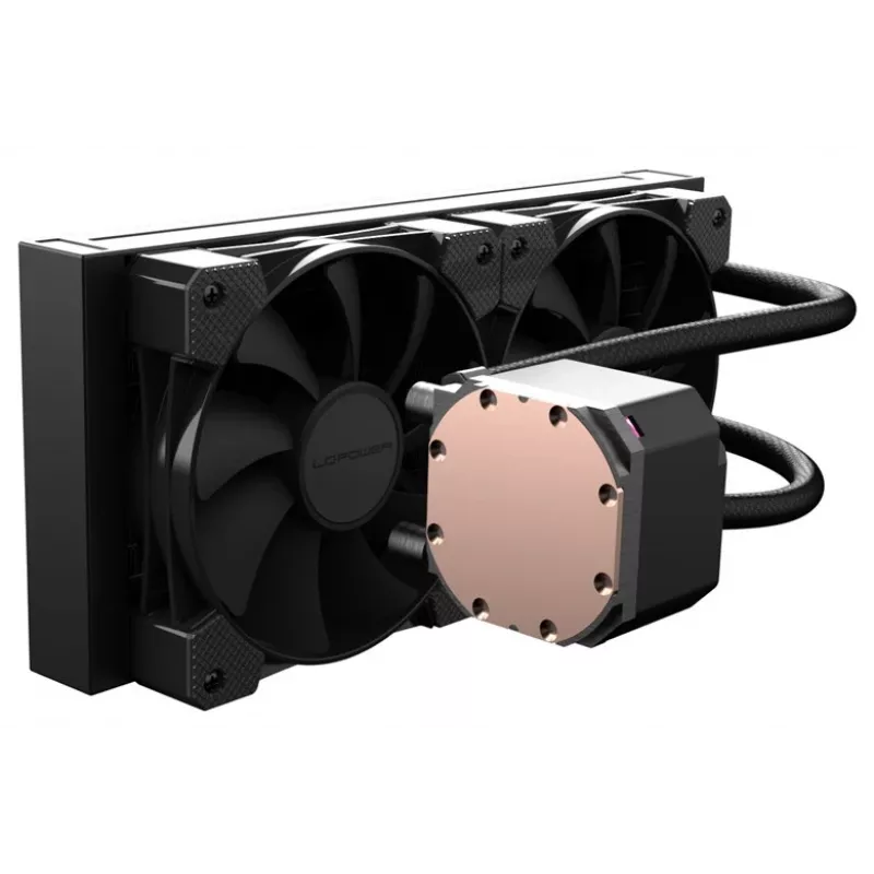 All-in-one liquid cooler LC-Power LC-CC-240-B 12 cm Black