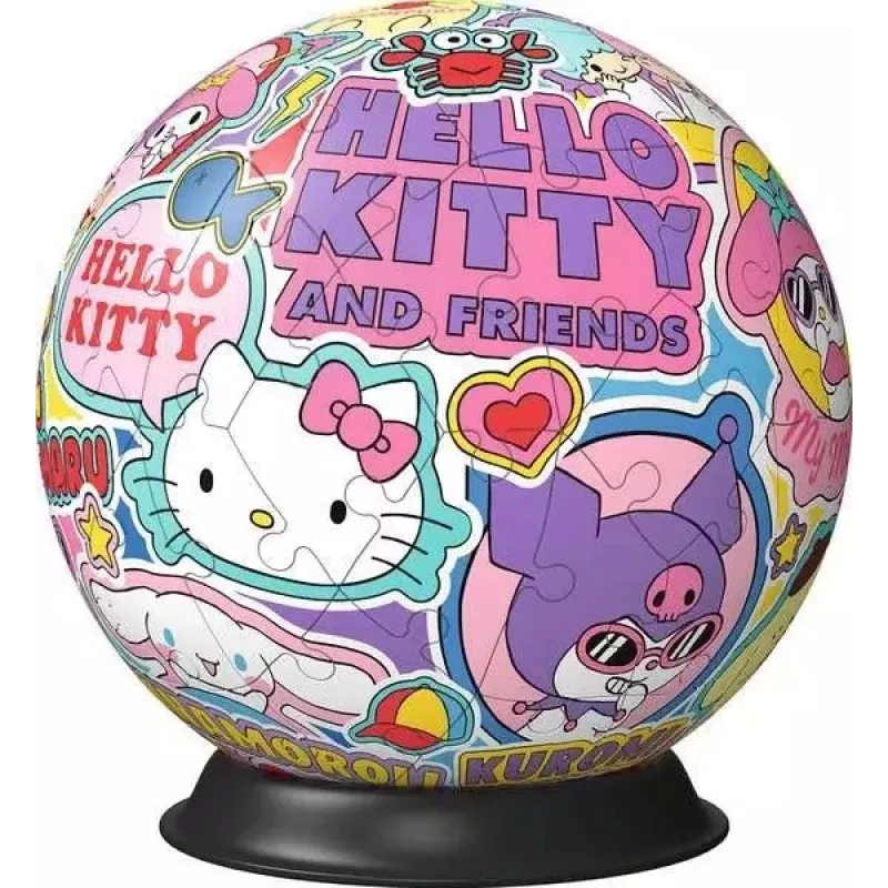 Puzzle Ravensburger Hello Kitty 72 pieces Recommended age 6 to 99