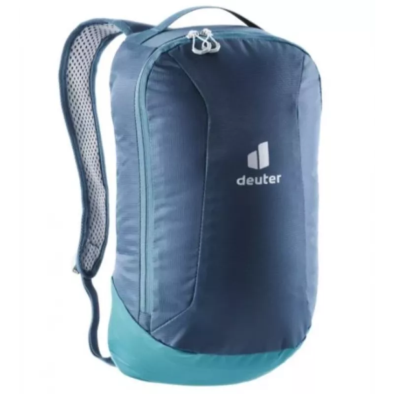 Baby carrier backpack Deuter Kid Comfort Pro, blue, polyamide, max 22 kg, sunshade, side pocket