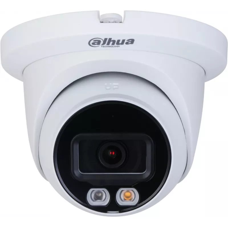 IP security camera DAHUA IPC-HDW2249TM-S-IL-0280B — 2 MP, 2.8 mm fixed lens, IR & white light, IP67, PoE/DC