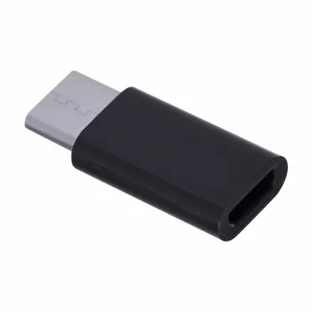 Savio AK-31 / B cable interface/gender adapter Micro USB USB 3.1 Type C Black