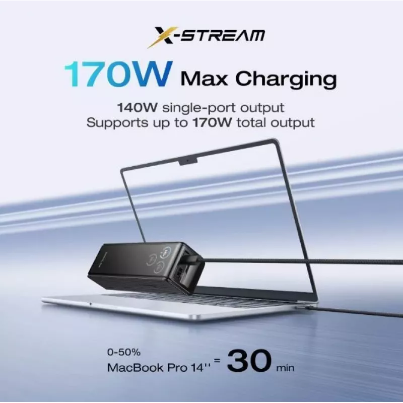 Powerbank ECOFLOW RAPID 25K no built-in cable