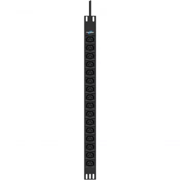 Power Distribution Unit PowerWalker 10133023 16 AC outlets 0U Black