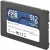 2.5 inch SATA III SSD PATRIOT P210 512 GB — 500 MB/s read, 400 MB/s write