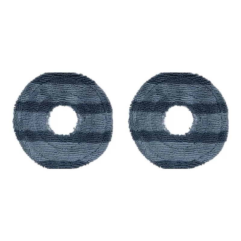 Replacement Mop Pads for Eufy C20 Series Robot Vacuum, 2-Pack, Gray/Blue