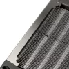 Radiator block Aqua-Computer 33701 — aluminium/copper/stainless steel, 160×140×40 mm, silver