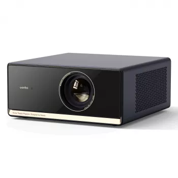 WANBO projector X5 Pro — 1100 ANSI lumens, LCD, 1080p (1920x1080), 16:9, HDR10, Google TV, blue