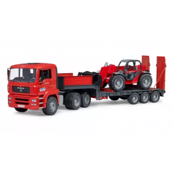 Vehicle set BRUDER MAN TGA Loader truck with Manitou Loader
