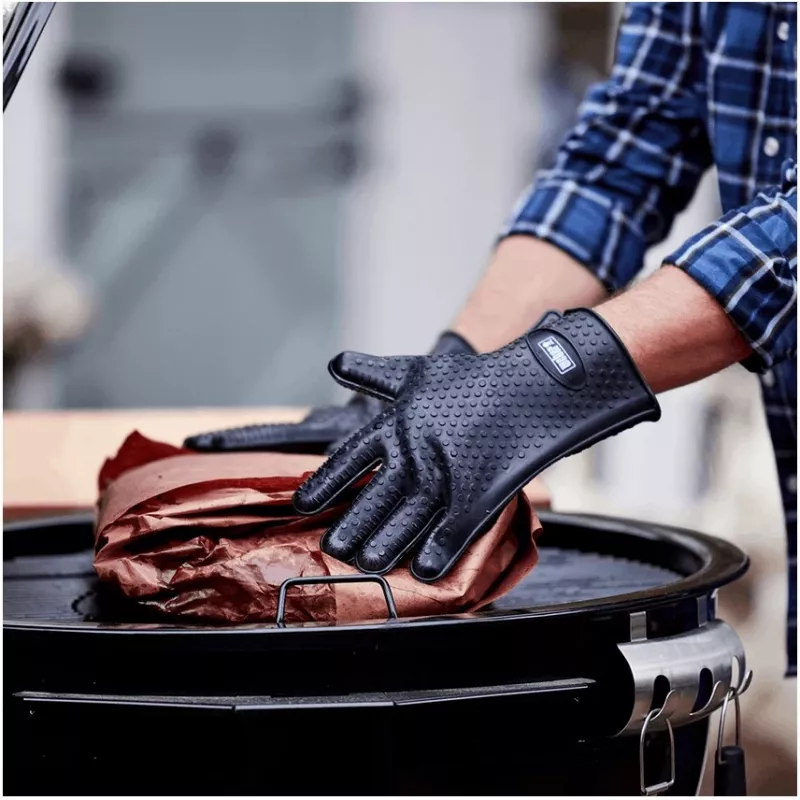 Weber 7017 Silicone Grillhandschuhe black