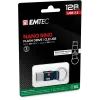 USB flash drive EMTEC ECMMD128GT103 128 GB USB Type-A 3.2 Gen 1 (3.1) Black, read 180 MB/s, write 25 MB/s