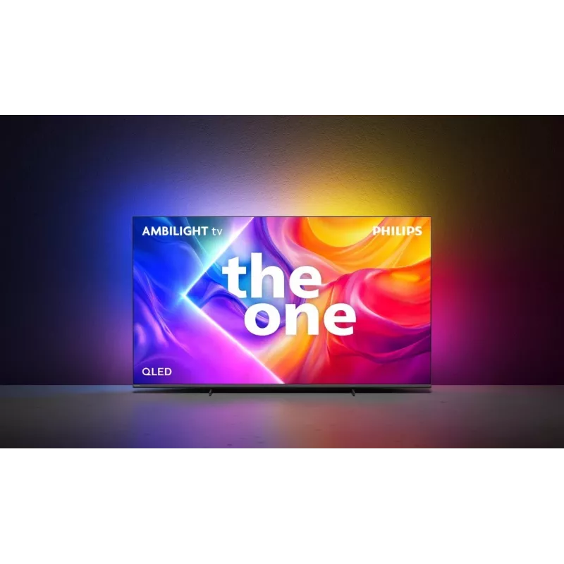 TV Philips 75PUS9010 75 inch 4K UHD QLED black, Energy class E
