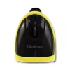 Handheld barcode reader QOLTEC 50867 — 1D/2D laser scanner, USB wired, 600 mm range, yellow/black