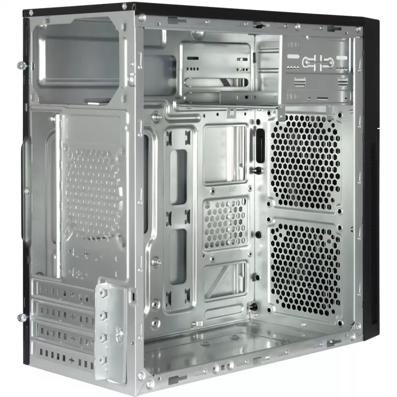 Computer Case INTER-TECH IT-6521 Straight, ATX, Black