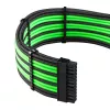 CableMod PRO ModMesh 12VHPWR Cable Extension Kit black/light green, 3‑pin 16‑pin set