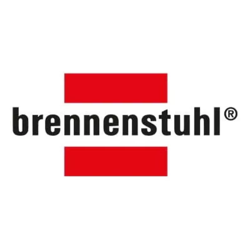 Brennenstuhl 1153340115 Power Strip Super-Solid Line 5-way 2.5 m H05VV-F 3G1,5, Silver (1153340115)