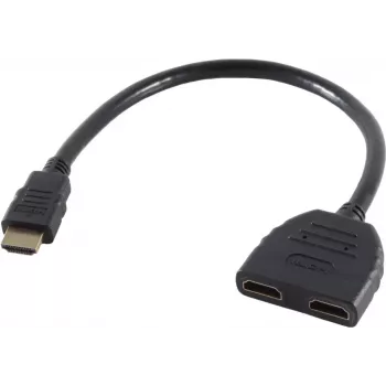 HDMI adapter ShiverPeaks Type A to 2x St/Bu 77415 – HDMI Type A splitter/adapter
