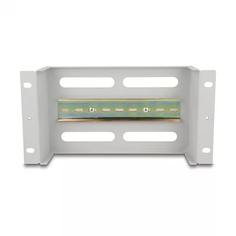 Cover strip DELOCK 67319 for rack, metal grey housing, 1 pcs