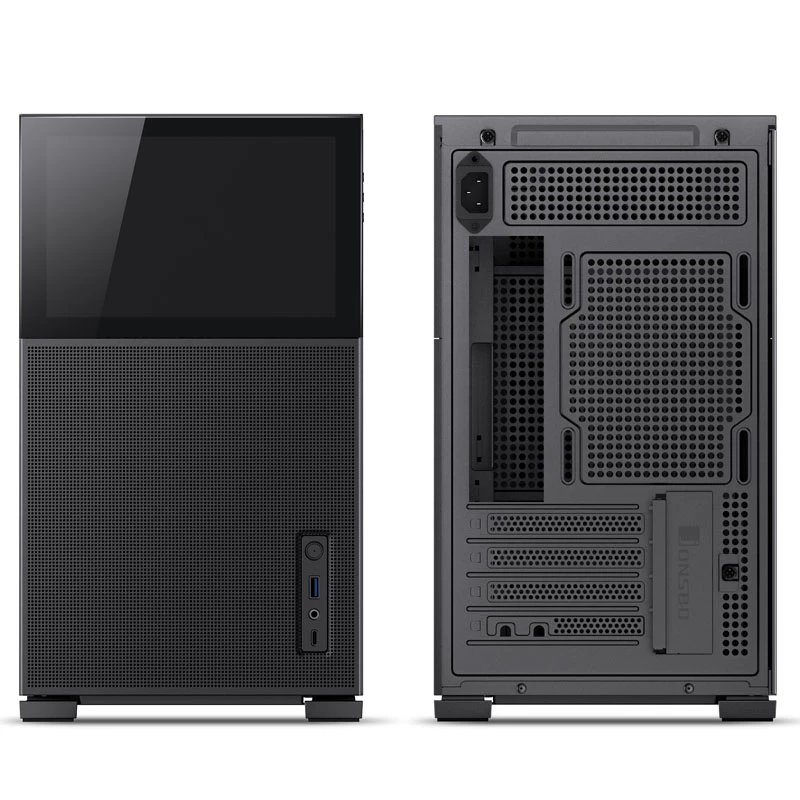 Jonsbo D31 MESH Screen Micro-ATX Case, Tempered Glass - black