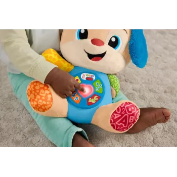 Interactive learning toy MATTEL Fisher-Price Learn & Laugh Puppy JFD27 — lights, sounds, buttons for early learning