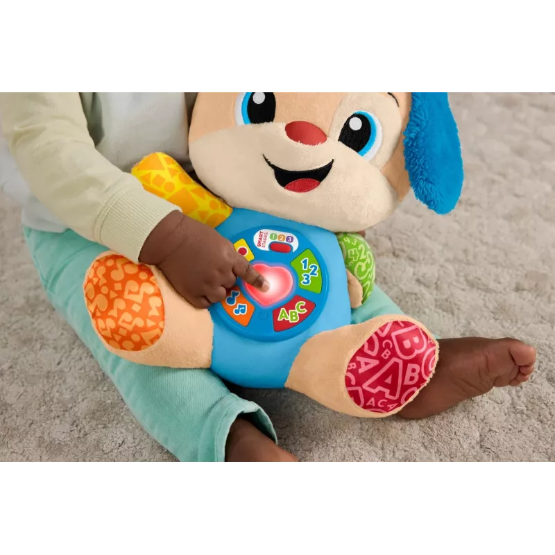 Interactive learning toy MATTEL Fisher-Price Learn & Laugh Puppy JFD27 — lights, sounds, buttons for early learning