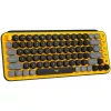 Logitech POP Keys Wireless Mechanical Keyboard Mini QWERTY Emoji Keys
