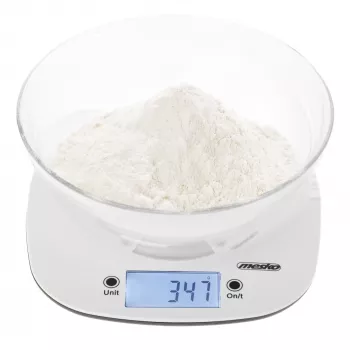 Adler Kitchen Scale with a bowl | MS 3179b | Graduation 1 g | Display type LCD | Black