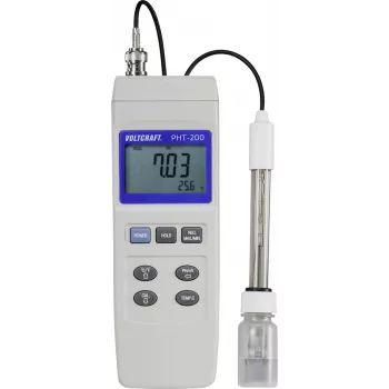 VOLTCRAFT PHT-200 Combination-Measuring Instrument pH Value, Redox (ORP) (VC-8330290)