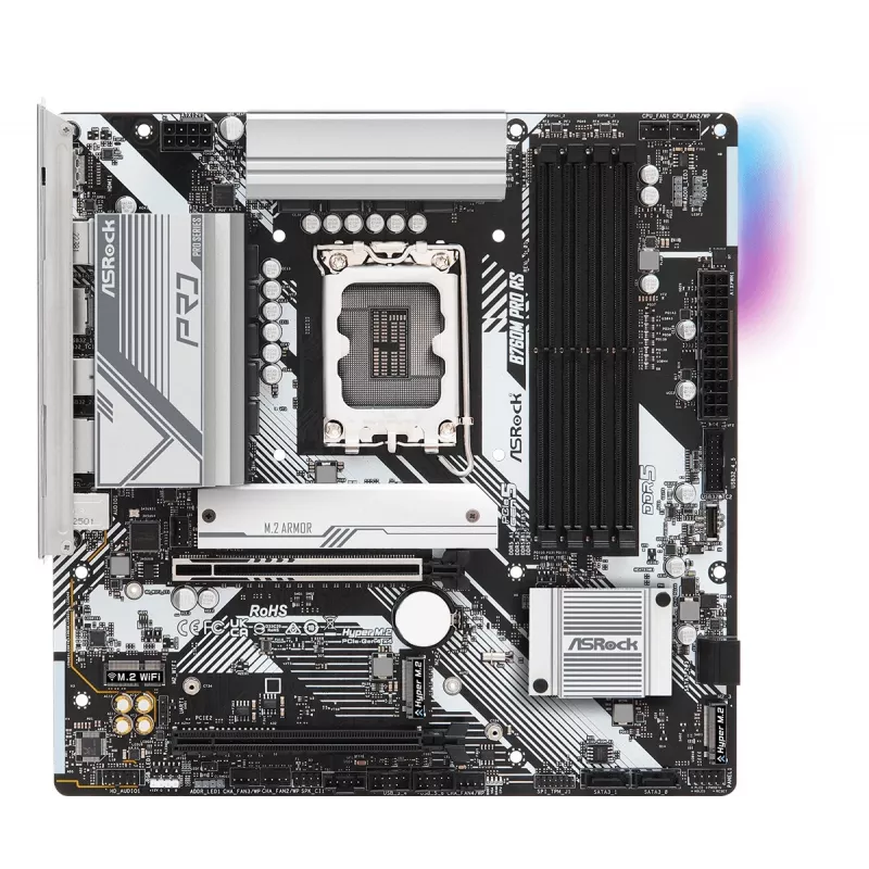 ASRock B760M Pro RS DDR5 Micro-ATX Motherboard