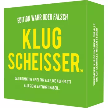 Klugscheisser - True or False Edition, Party Game