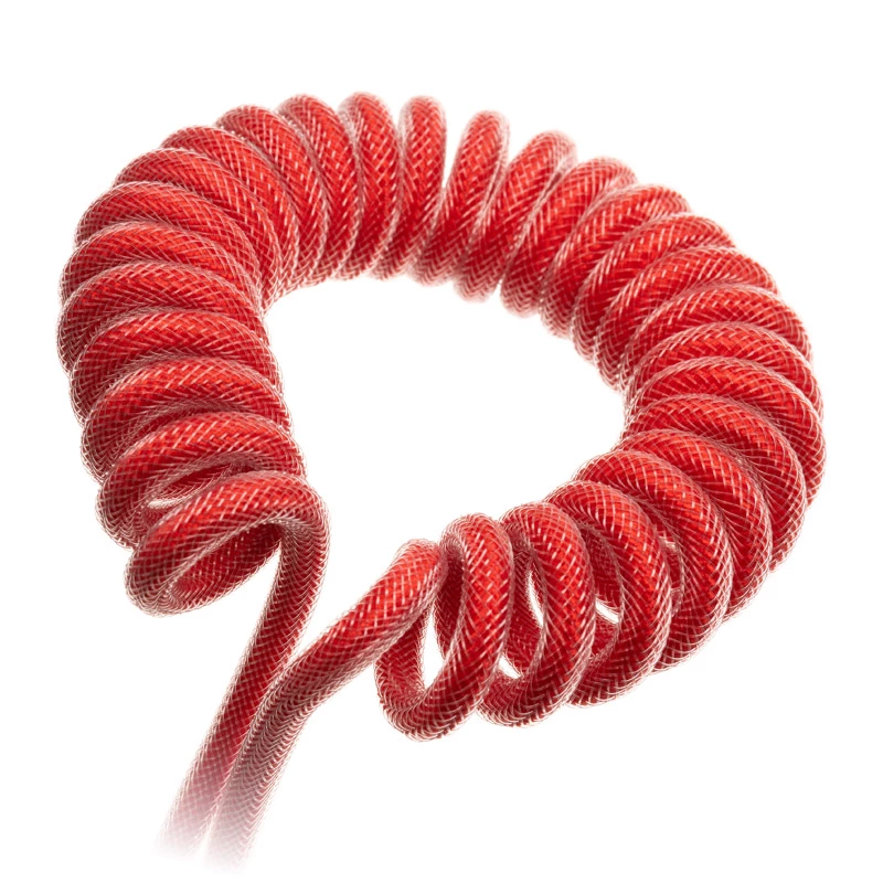 Ducky Premicord USB cable 1.8 m USB A USB C Pink