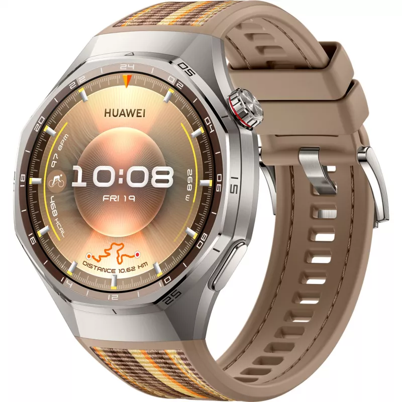 Huawei WATCH GT 6 Pro 46mm | Smart watch | GPS (satellite) | AMOLED | 1.47 inches | Waterproof | Brown