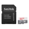 Flash Memory SanDisk 128GB MicroSDXC UHS-I Class 10 SDSQUNR-128G-GN6TA