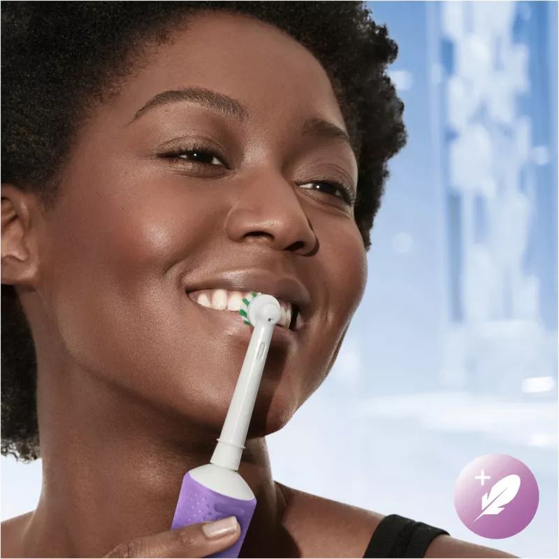 Oral-B Vitality Pro Electric Toothbrush Purple 1 Brush