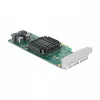 DeLOCK PCI Express x8 Card to 2 x internal SFF-8643 NVMe Low Profile Form Factor