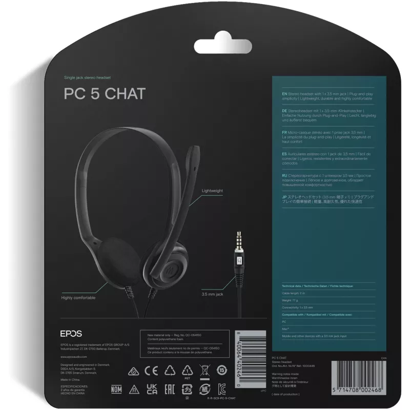 Headset Sennheiser PC 5 CHAT
