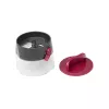Manual food chopper JATA HMAQ4508 Black Pink Stainless steel blade