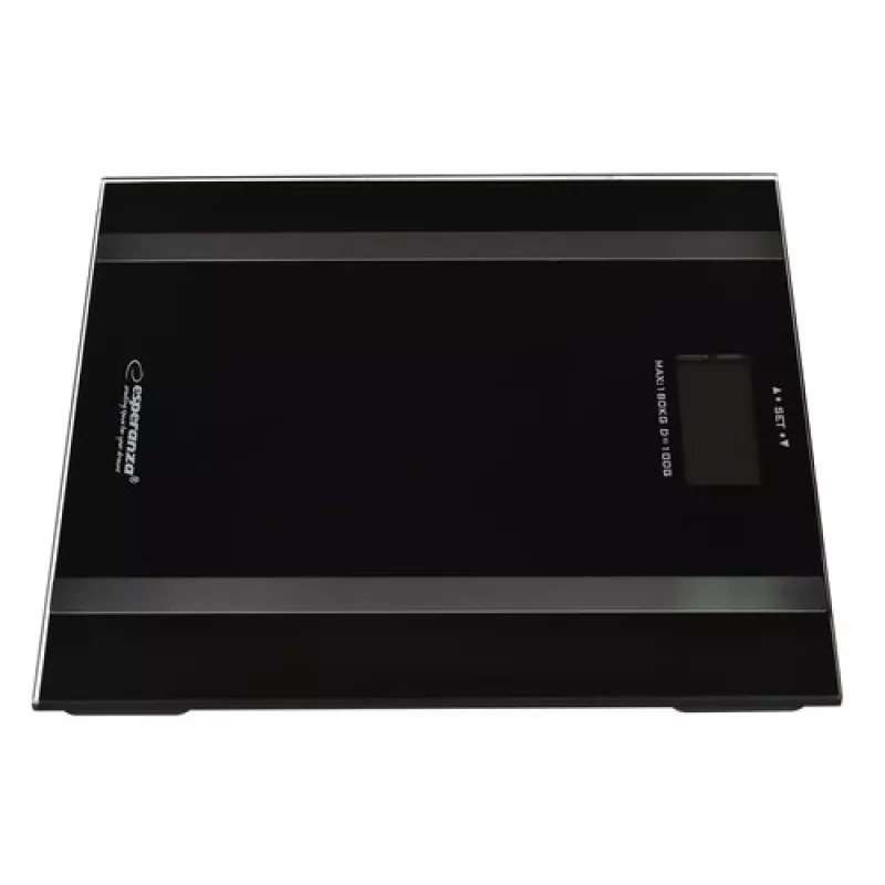 Personal bathroom scale Esperanza EBS018K - electronic, 180 kg, black