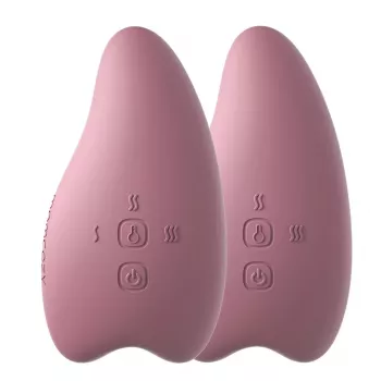 Momcozy LM009 warming and vibrating lactation massager, pink