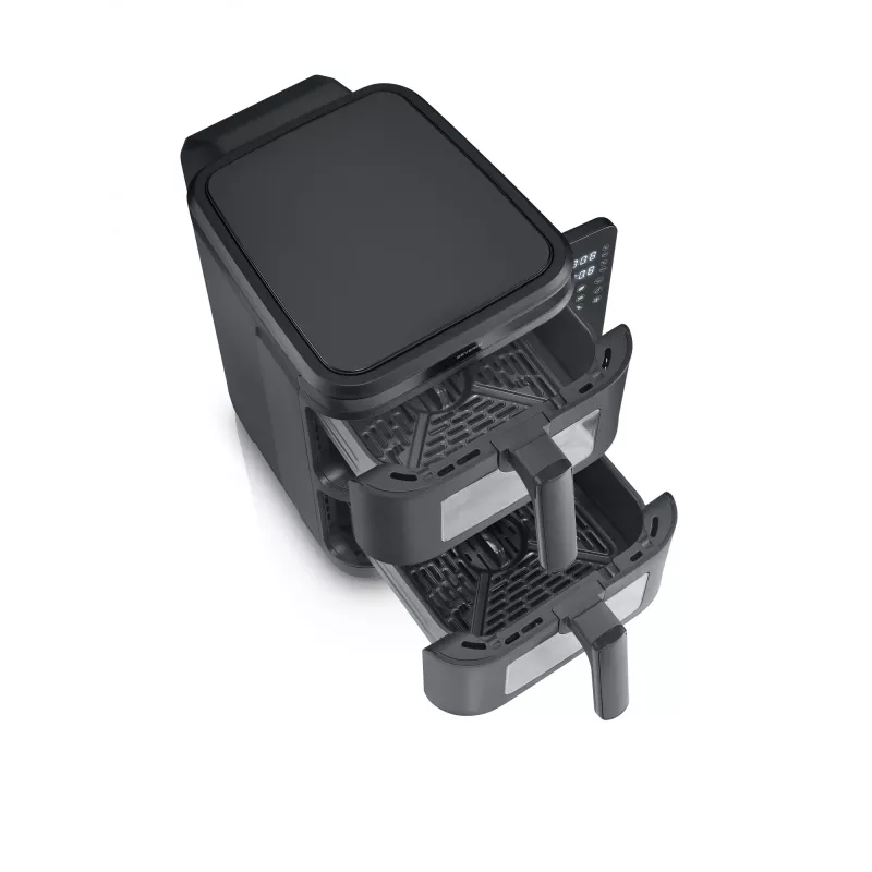 Fryer SEVERIN FR 2468 S-Fry Duo Stack 2-in-1 cooking capacity, dual-basket design