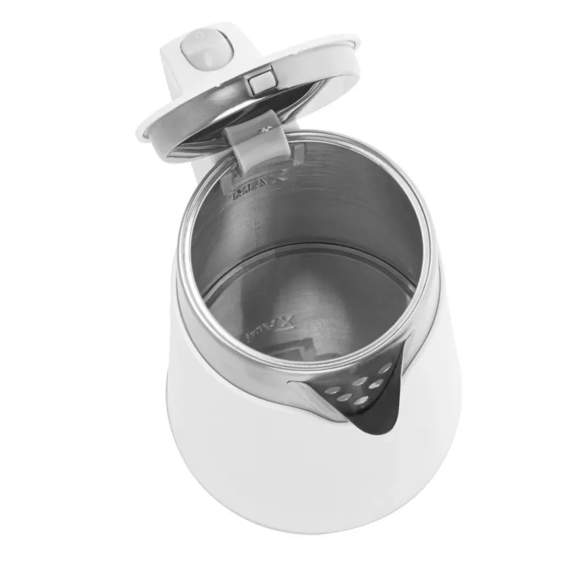 Electric kettle Adler AD 1372w — 0.6 L, 800 W, stainless steel housing, touch control