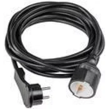 Extension Cable AS Schwabe 50522 PVC 230V with Protective Contact Plug and Socket, model 50522