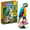 LEGO building set Exotic Parrot 31136 — Creator display model, 253 pieces, 220×120×110 mm