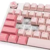 Ducky One 3 Gossamer Pink keyboard Gaming USB US English Pink, White