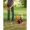 Black & Decker BETL1820L-QW electric mini tiller with battery